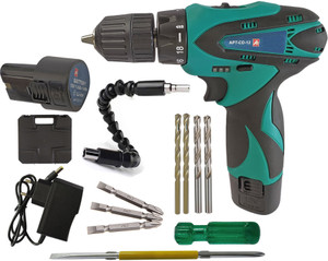DUMDAAR 10mm Cordless Screw Driver Drill Machine With 5 type