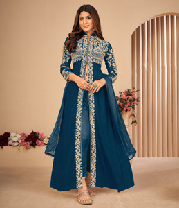 Flipkart anarkali dress material new arrivals