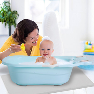 Baby bath with shop drain