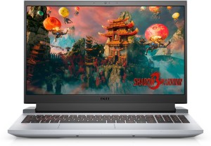 DELL Ryzen 5 Hexa Core 5600H - (16 GB/512 GB SSD/Windows 11 Home/4 GB Graphics/NVIDIA GeForce RTX 3050/120 Hz) G15-5515 Gaming Laptop(15.6 inch, Grey, 2.57 kg, With MS Office)