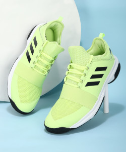 Adidas neon green shoes discount