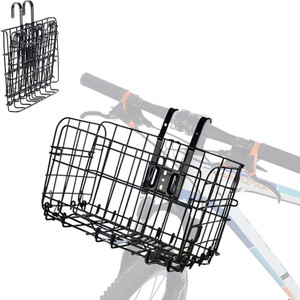 Folding bike deals front basket