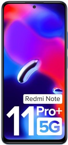 Redmi Note 11 PRO Plus 5G (Mirage Blue, 128 GB)(6 GB RAM)