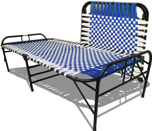 ARTEMIST Portable Single Folding Bed Metal Cot Khat for Sleeping
