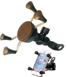 Detachable mobile holder for bike clearance