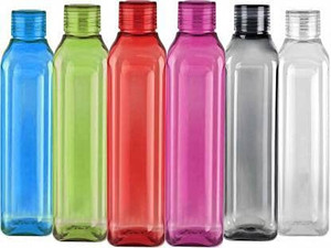 Nirency Plastic Unbreakable Water Bottles for fridge home