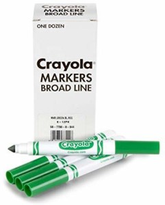 Crayola Green Markers in Bulk, 12 Count, Crayola.com
