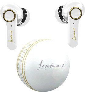Landmark LM BH133 Cricket Ball Theme True Wireless Earbuds with 30 Hours Play Time Bluetooth Price in India Buy Landmark LM BH133 Cricket Ball Theme True Wireless Earbuds with 30 Hours