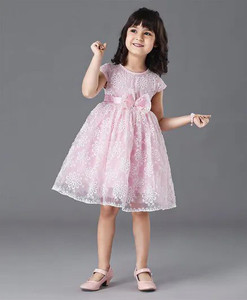 Masud Creation Baby Girls Midi Knee Length Party Dress Price in India Buy Masud Creation Baby Girls Midi Knee Length Party Dress online at Flipkart