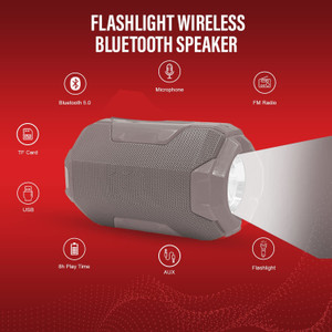Torch hotsell bluetooth speaker