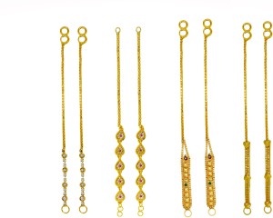 Discover more than 82 gold earrings vel design best
