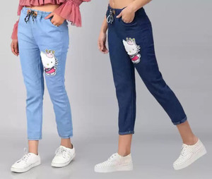 Relieco Jogger Fit Women Blue Jeans Buy Relieco Jogger Fit Women Blue Jeans Online at Best Prices in India Flipkart