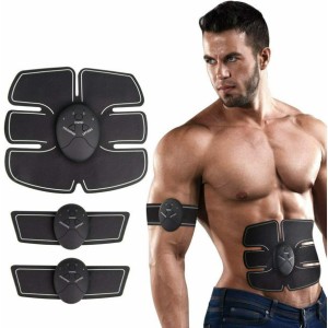 EMS Abdominal Muscle Stimulator ABS Training Muscle Stimulation Electric  Massage