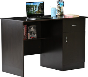 DeckUp Hermes Engineered Wood Office Table Price in India Buy