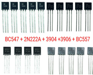 Kit 10 Transistor NPN 2N2222A - 40V, 600mA, In Bustina Antistatica - Foto 3