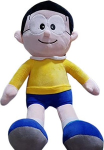 ZYEPE Nobita Soft Toy for Kids and Girls for Birthday Soft and Cute Hugging Toys 28 cm Nobita Soft Toy for Kids and Girls for Birthday Soft and Cute Hugging