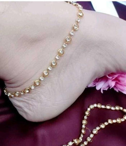 VS Fashion Ring daimond payal Alloy Anklet Price in India Buy VS