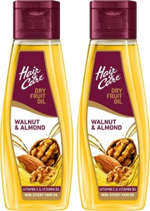 HAIR & CARE With Walnut & Almond,Non-Sticky  Hair Oil