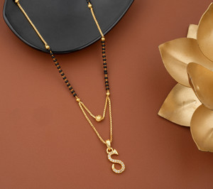 S letter mangalsutra design hotsell