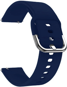 AOnes 20mm Silicone Belt Watch Strap with Metal Buckle for Sonata