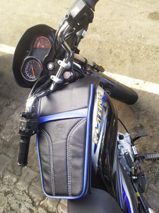 Go Go Liners BAJAJ PLATINA 100. 110 ES HEAVY TANK COVER Strap