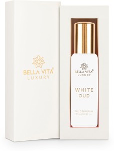 Bella vita organic White Oud Eau De Parfum , Long Lasting , Unisex Eau de Parfum  -  20 ml