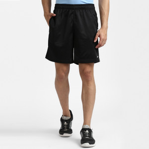 REEBOK Printed Men Black Sports Shorts Buy REEBOK Printed Men