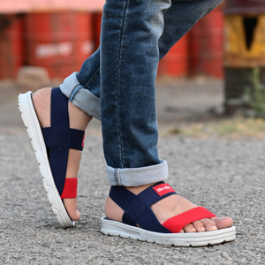 BIRDE Premium Blue Red Sandal For Men Men Blue Red Sandals Buy BIRDE Premium Blue Red Sandal For Men Men Blue Red Sandals Online at Best Price
