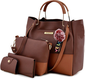 Buy Womanix Women Brown Hand held Bag Brown Online Best Price in