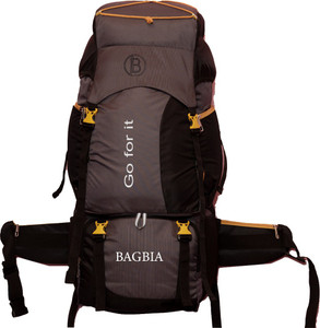 BAGBIA Trekking Bag Trekking backpack Tour Big Backpack Rucksack 65 L BLACK Rucksack 65 L BLACK Price in India Flipkart