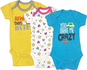 ICABLE Romper For Baby Boys & Baby Girls Graphic Print Pure Cotton