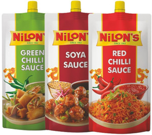 Nilon s Green Chilli Red Chilli Soya Sauce Spicy Taste