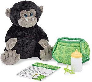 MELISSA DOUG 11 Inch Baby Gorilla Plush Stuffed Animal with