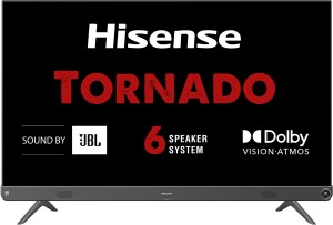 Hisense A73F Series 126 cm (50 inch) Ultra HD (4K) LED Smart Android TV with 102 W JBL Speakers, Dolby Vision and Atmos