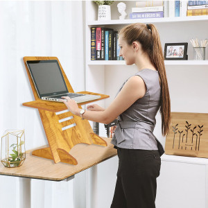 Kawachi wood portable laptop clearance table
