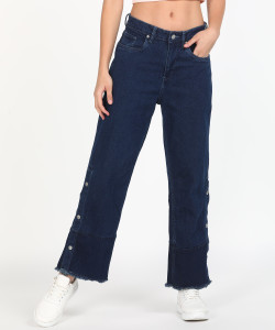 K Denim Boyfriend Women Blue Jeans - Buy K Denim Boyfriend Women Blue Jeans  Online at Best Prices in India | Flipkart.com