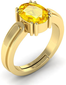 Yellow sapphire gold ring clearance designs