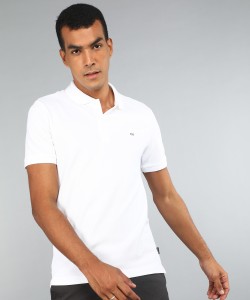 Calvin klein white shop polo t shirt