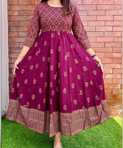 Flipkart on sale long frocks