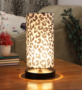 Animal print table shop lamp