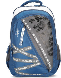 Skybags white and blue 2025 backpack