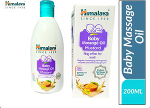 HIMALAYA Mustard Baby Massage oil 200 Ml Buy Baby Care Products