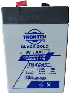 dr.medapp Trontek 6v 5ah Solar Lead Acid Battery AGM Solar Battery