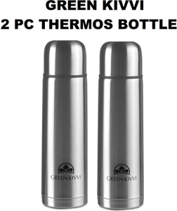 GREEN KIVVI Thermos Bottle, Flask Bottle, For Hot Tea & Coffee. 12 Hours Hot  & 24 Hours Cold 750 ml Flask - Buy GREEN KIVVI Thermos Bottle, Flask  Bottle, For Hot Tea