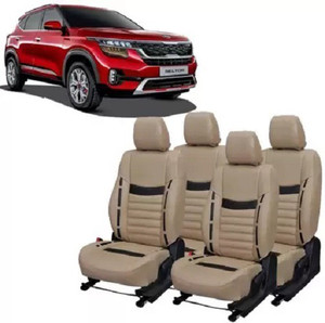 Seltos leather hot sale seat covers
