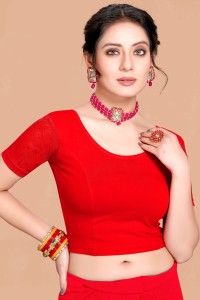 SCUBE DESIGNS Round Neck Women Blouse - Buy SCUBE DESIGNS Round Neck Women  Blouse Online at Best Prices in India