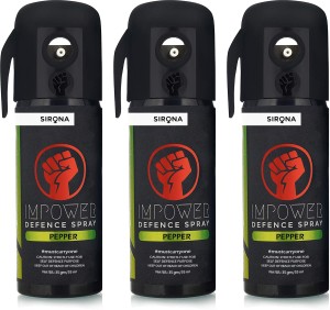 Buy Sirona IMPOWER Self Defence Green Chilli Pepper Spray for Woman Safety