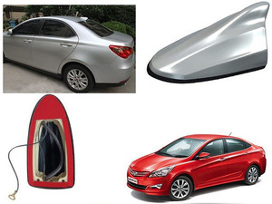 EXCHANGE CARTRENDING Antena Slvr Hyundai Verna 2020 Shark Fin Roof