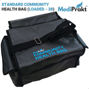 MediPrakt Standard COMMUNITY HEALTH BAG Loaded 38 Items