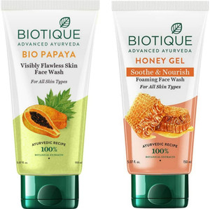 Biotique face wash papaya hot sale